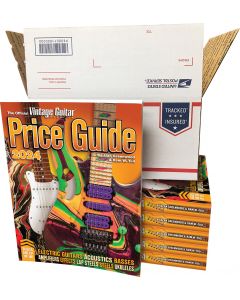 The Official Vintage Guitar® Price Guide 2024 • Wholesale Price 6 Pack PRE_ORDER