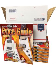 The Official Vintage Guitar® Price Guide 2025  Wholesale Price 6 Pack