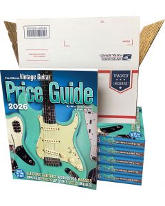 The Official Vintage Guitar Price Guide 2026  Wholesale Price 6 Pack