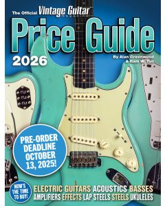 The Official Vintage Guitar Price Guide 2026