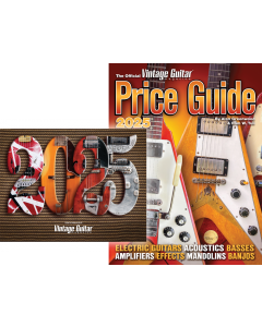 2025 Annual Collection • The Official Vintage Guitar® Price Guide and Wall Calendar