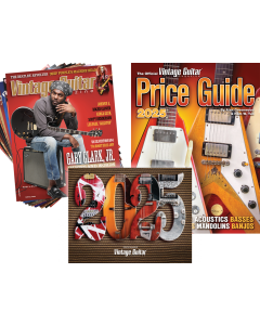 VG Starter Pack • The Official Vintage Guitar Price Guide, 2025 Wall Calendar, 1-Year Print Subscription